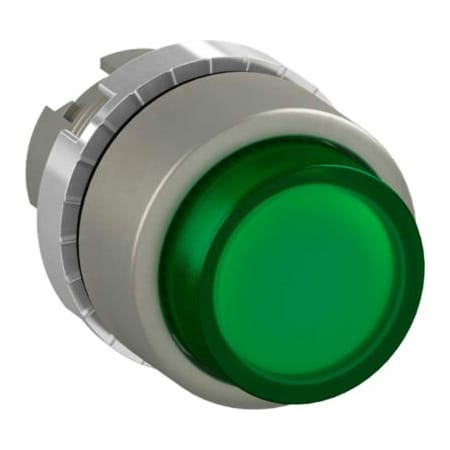 Springer Controls Co ABB Illuminated Push Button, 22mm, Green, Extended Style P9M-PLVSD